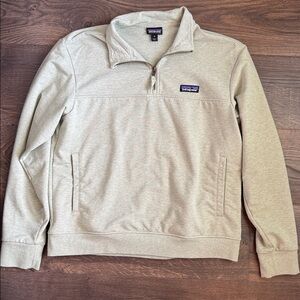 Patagonia Green Quarter-Zip Sweatshirt